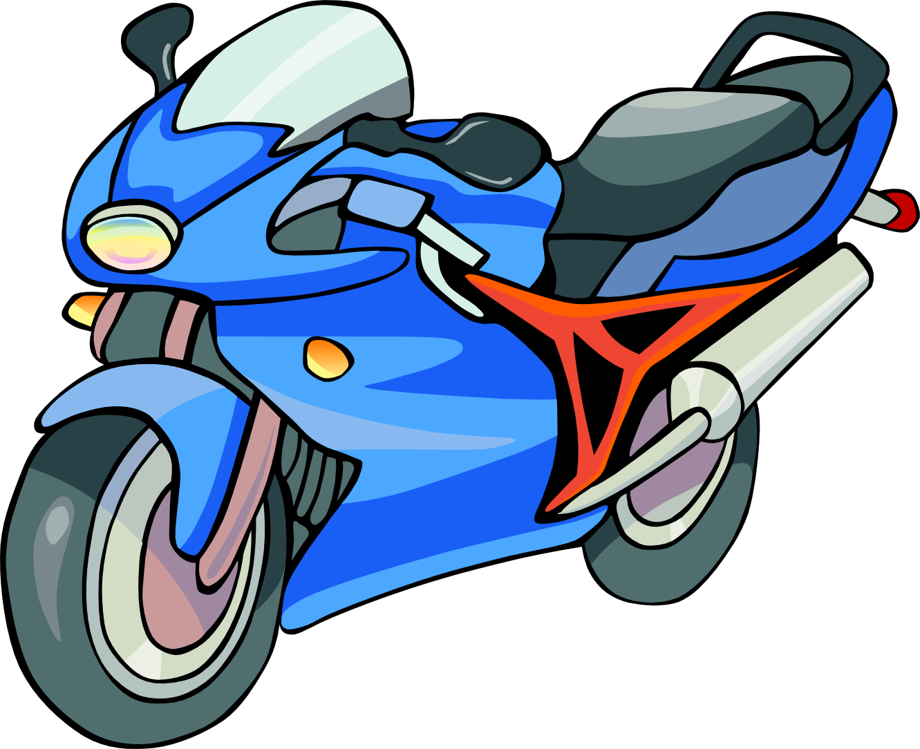 funny motorcycle clipart - photo #32