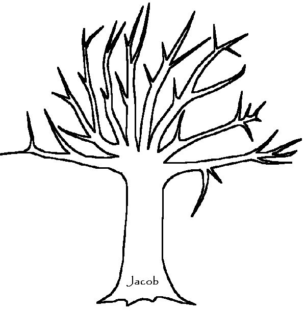 Jacob's Family Tree Craft - Tree Trunk - ClipArt Best - ClipArt Best