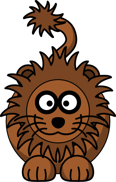 Cartoon Lion clip art - vector clip art online, royalty free ...