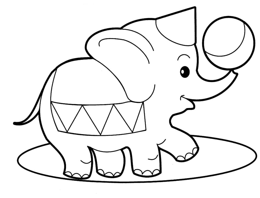 Cartoon Animals Coloring Pages For Kids Background 1 HD Wallpapers ...