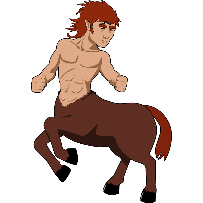 Clipart - Centaur Redhead