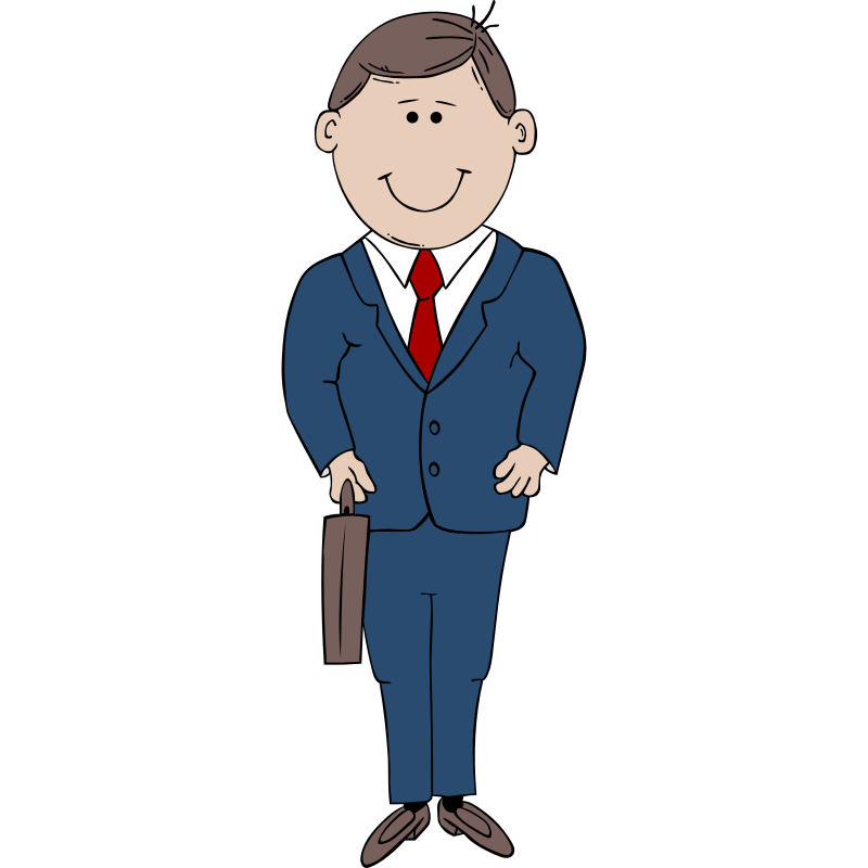 clipart man in suit - photo #8