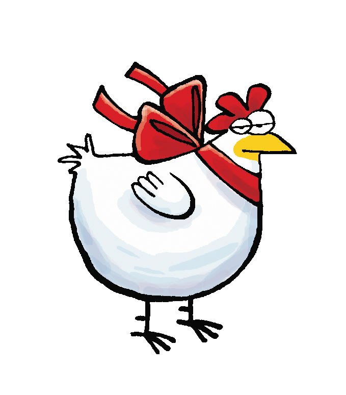 chicken lady clipart - photo #41