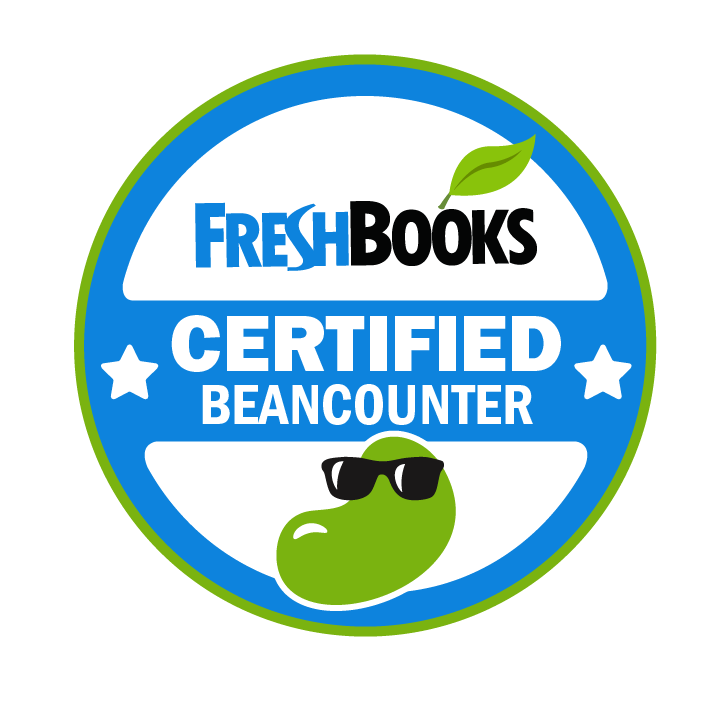 We're FreshBooks Certified Bean Counters!