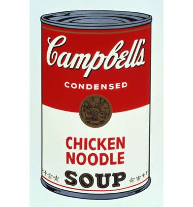 warhol: Campbell' s Soup: Ode to Food