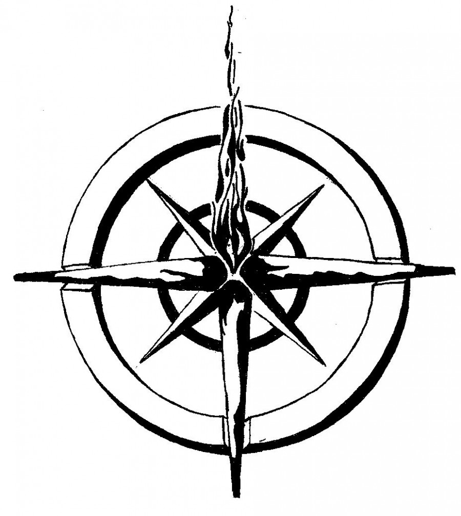 Nautical Star Compass Tattoo | Tattoomagz.com › Tattoo Designs ...