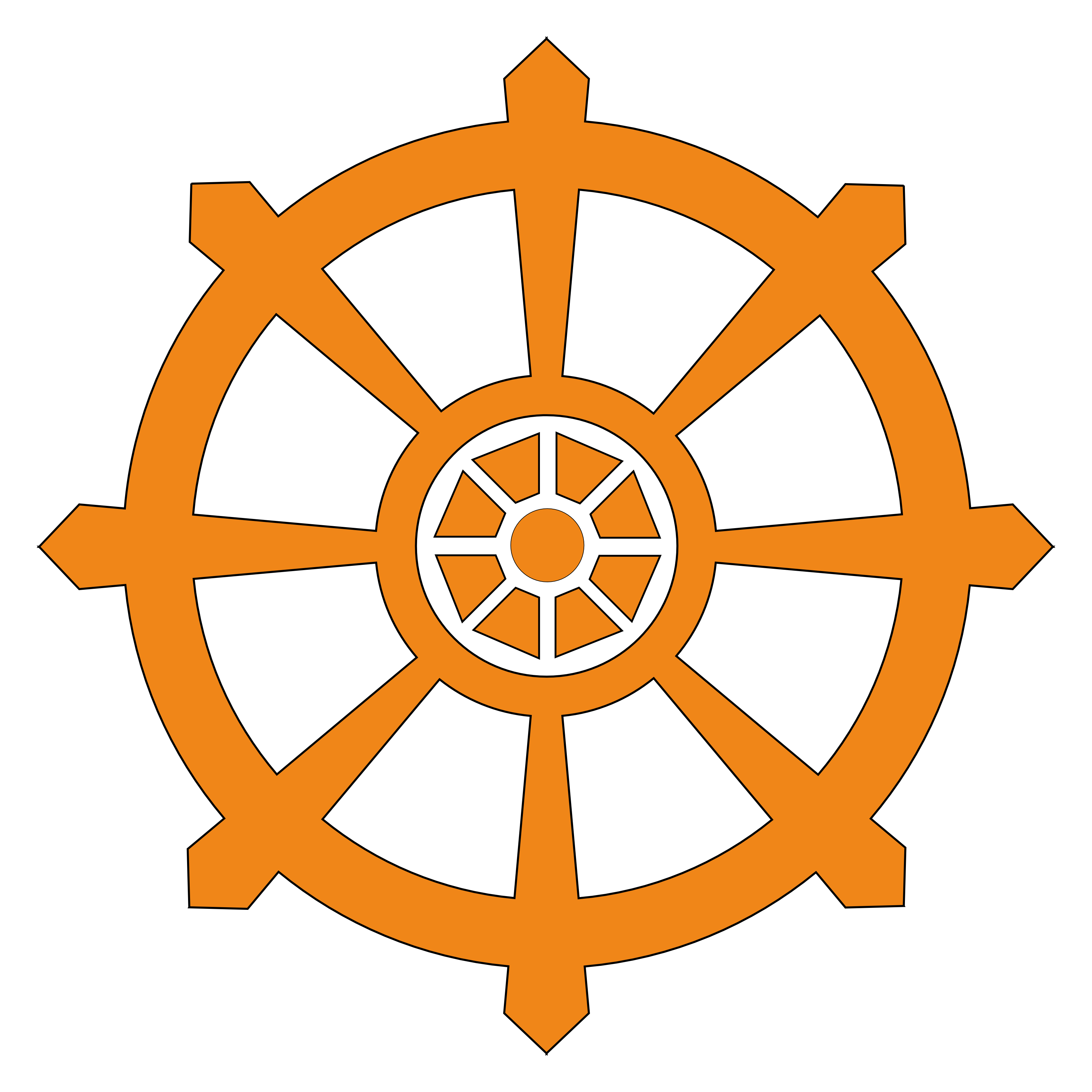 Dharma Wheel scallywag peacesymbol.org Peace Symbol Peace Sign CND ...