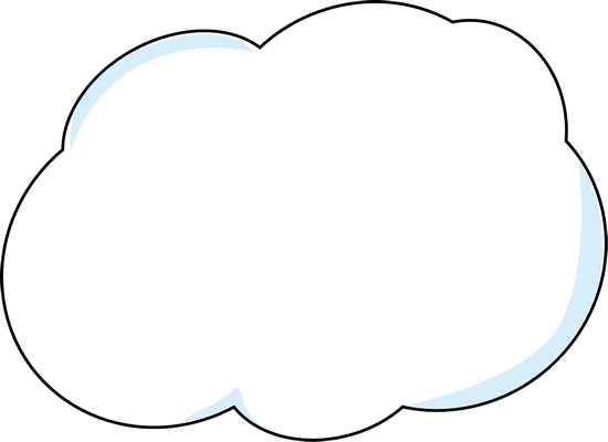 Fluffy Cloud Clip Art - Fluffy Cloud Image