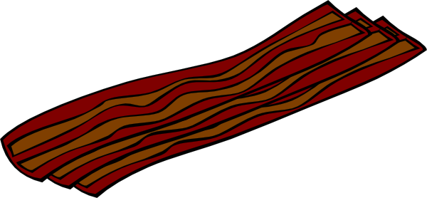 Bacon Clip Art - Vector Clip Art Online, Royalty Free & Public Domain