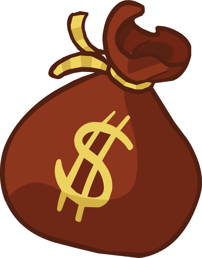 Image - Money Bag.png - Club Penguin Wiki - The free, editable ...