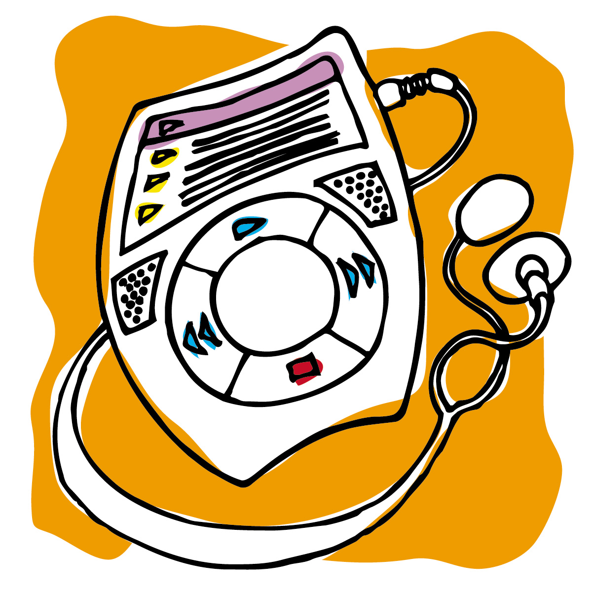 Images For > Mp3 Player Clipart