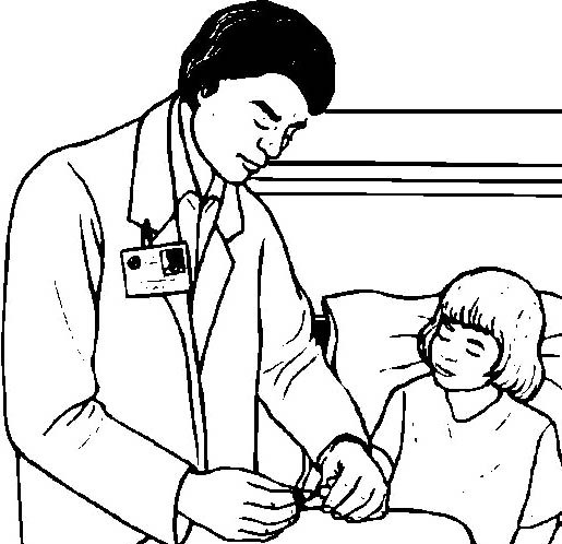 Doctor Day Coloring Pages : Kid Doctor Coloring For Kids Kids ...