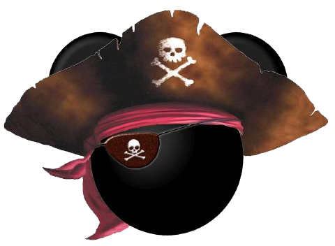 Pirate Mickey Head Clip Art Images & Pictures - Becuo