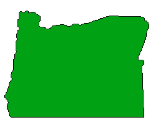 Outline Of Oregon State Map - ClipArt Best