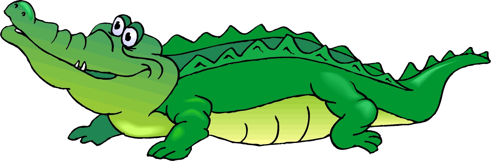 Pix For > Cute Cartoon Alligator In Water