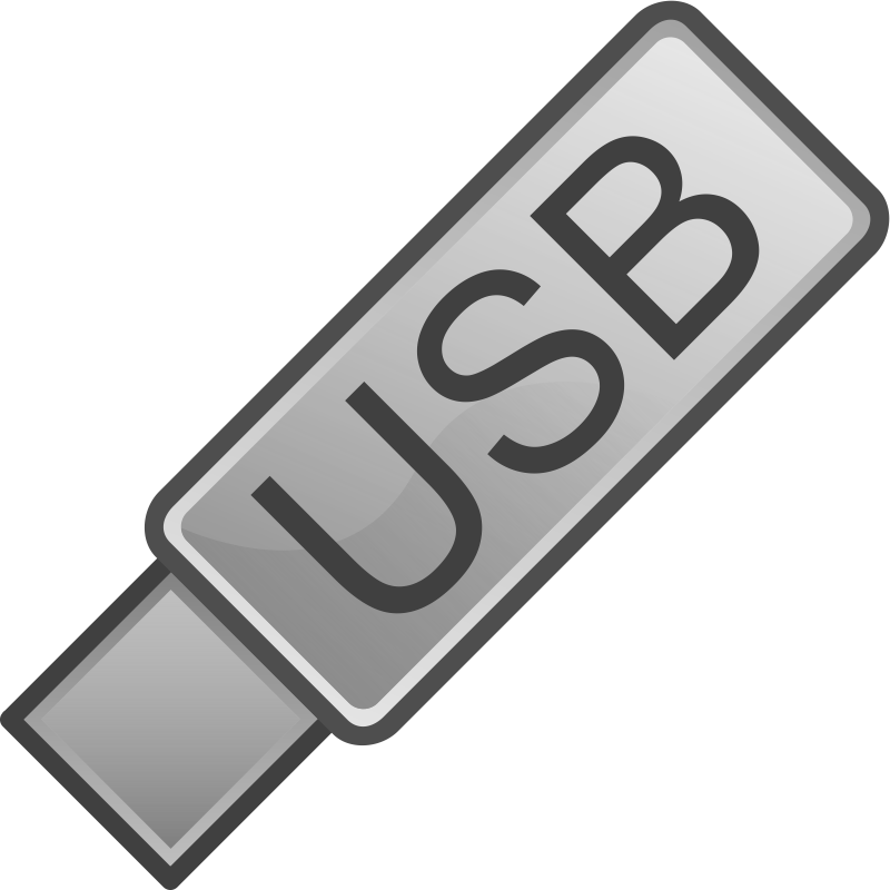 Clipart - USB Flash Drive Icon