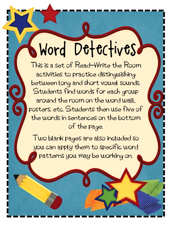 The Creative Chalkboard: Save yourself some work with a Word Work ...