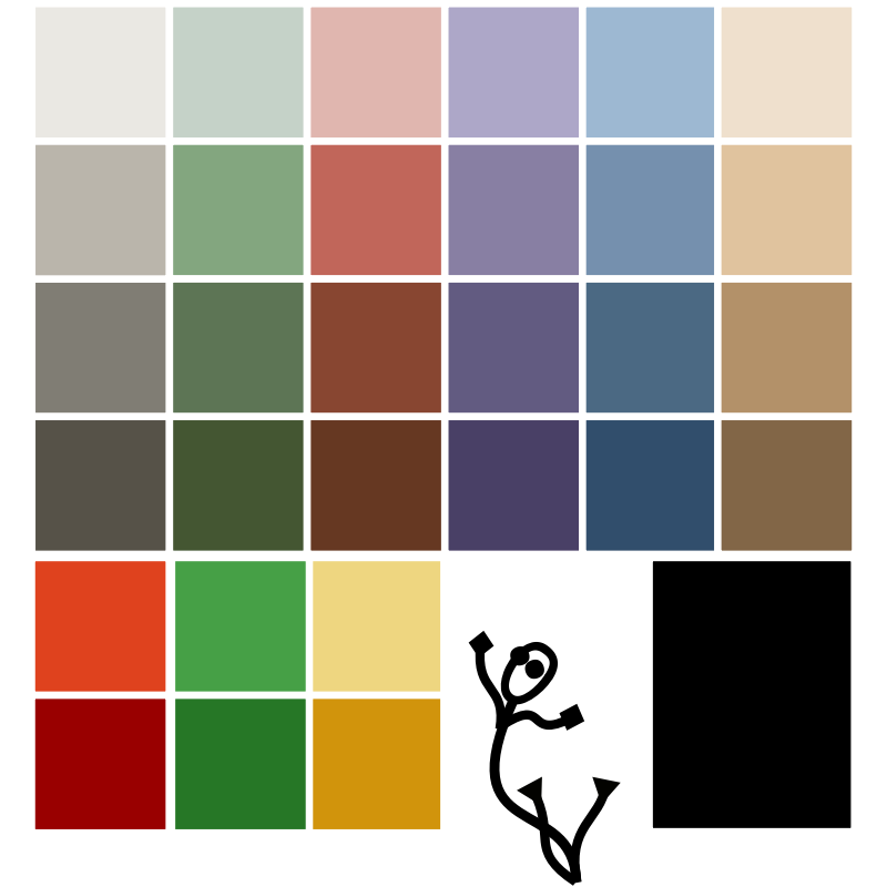 Clipart - Color Palette