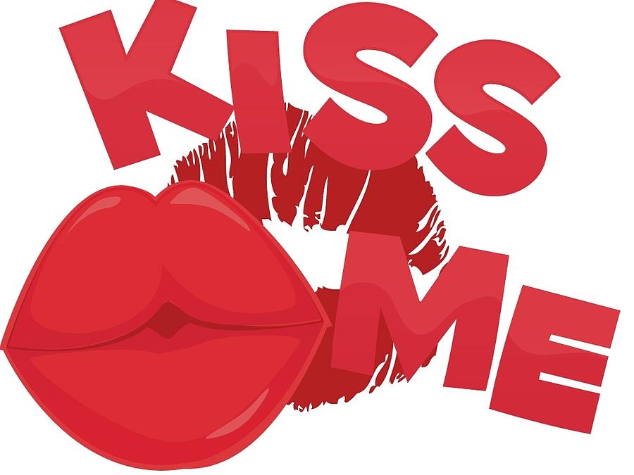 Kissing Lips by Tracie Howard - Kissing Lips Digital Art - Kissing ...