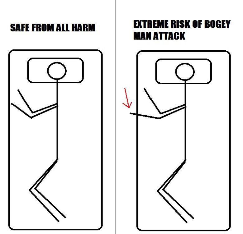 Bogey man safety procedure | Just for Fun