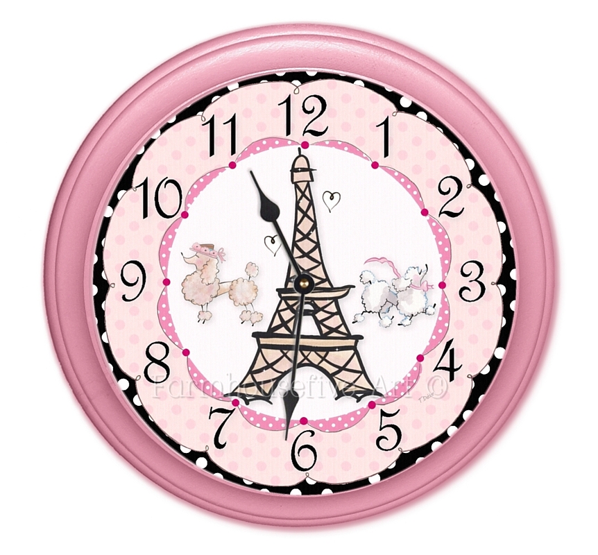eiffel tower clocks - group picture, image by tag - keywordpictures.