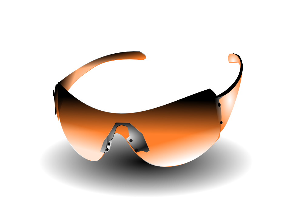 clipartist.net » Clip Art » sun glasses orange clipartist.net 2012 ...