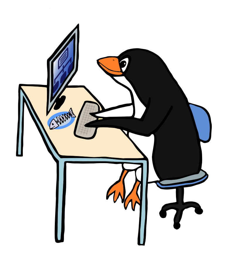Penguin Admin SVG Vector file, vector clip art svg file