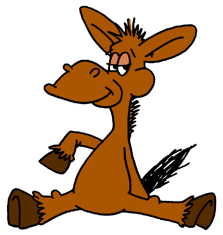 Cartoon Pictures Of Donkeys