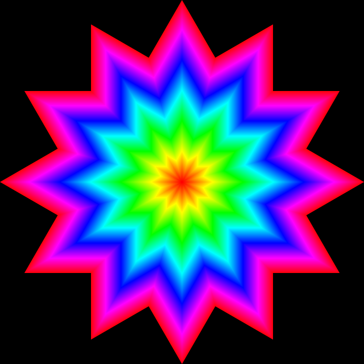 12 div 4 star rainbow by 10binary on deviantART
