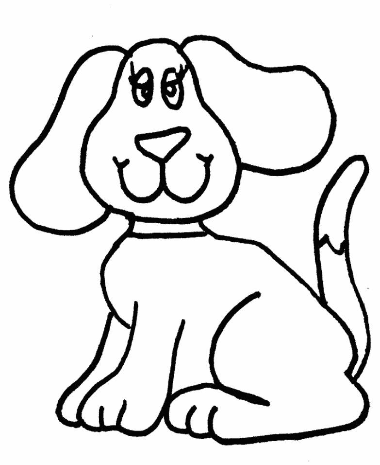 Easy Drawings Of Dogs - Cliparts.co