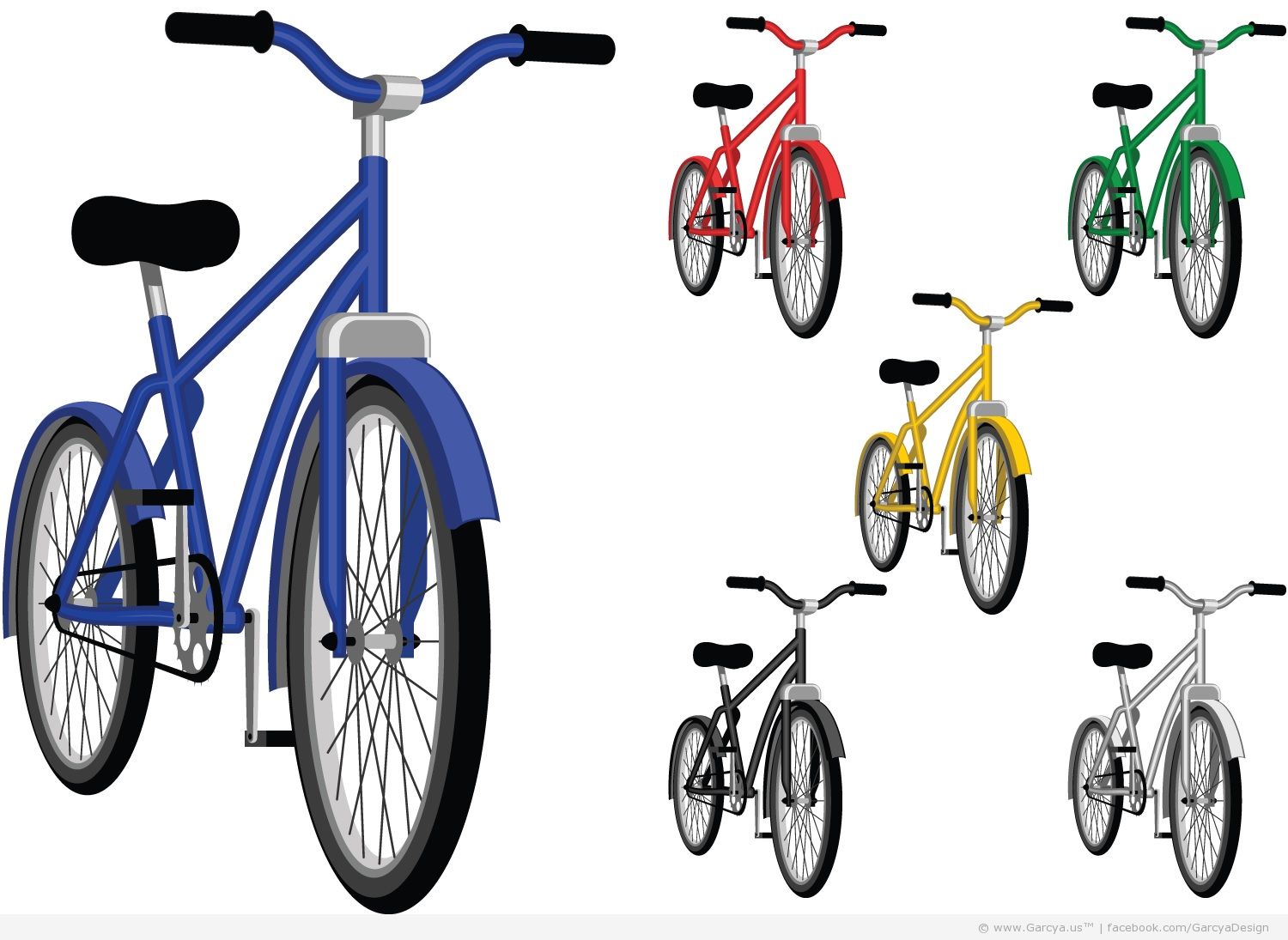Bicycles – Free Vectors Download | YourSourceIsOpen.com