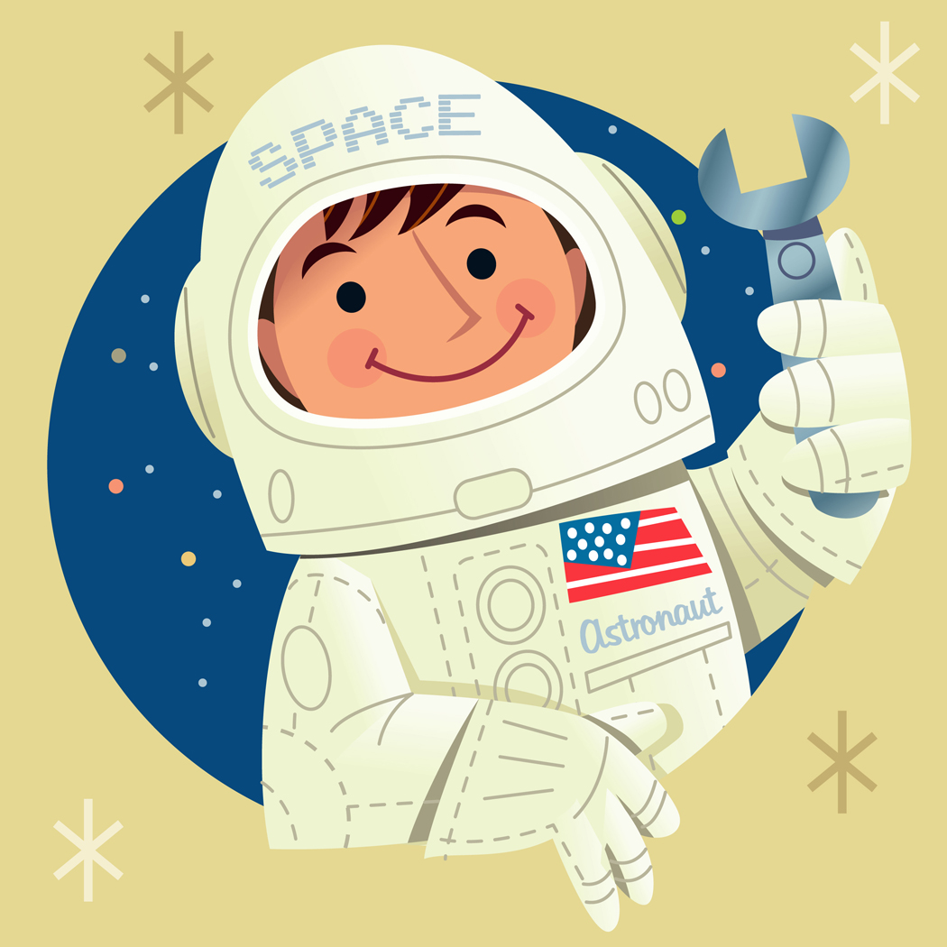 Images For > Space Kids Clip Art