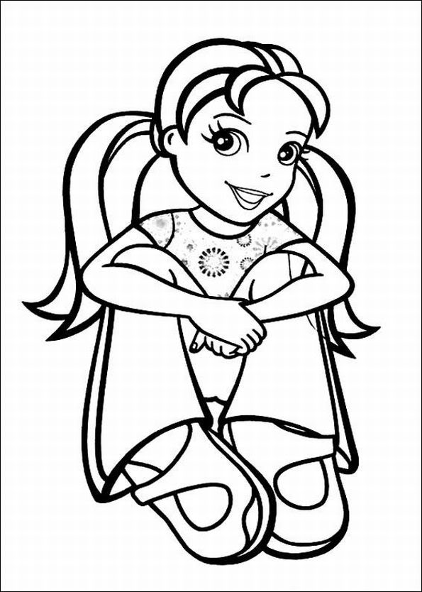 Free Printable Cartoon Characters Colouring Pages