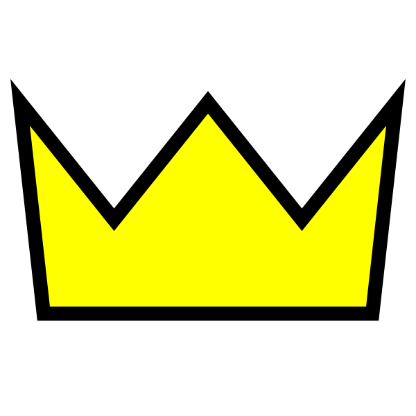 Clothing King Crown Icon Clip Art at Clker.com - vector clip art ...