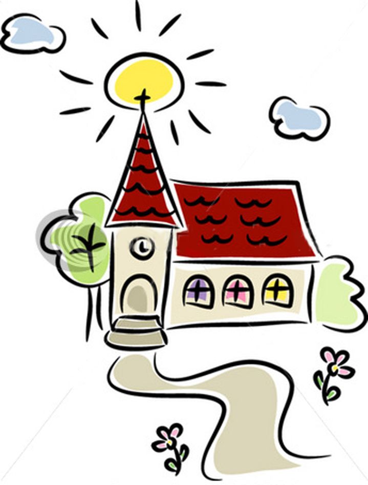 cartoon church | Visitor Information « First Congregational Church ...