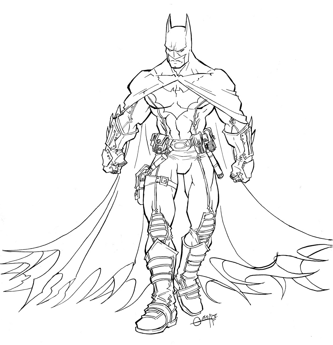 printable batman coloring pages for preschoolers - Coloring Point ...