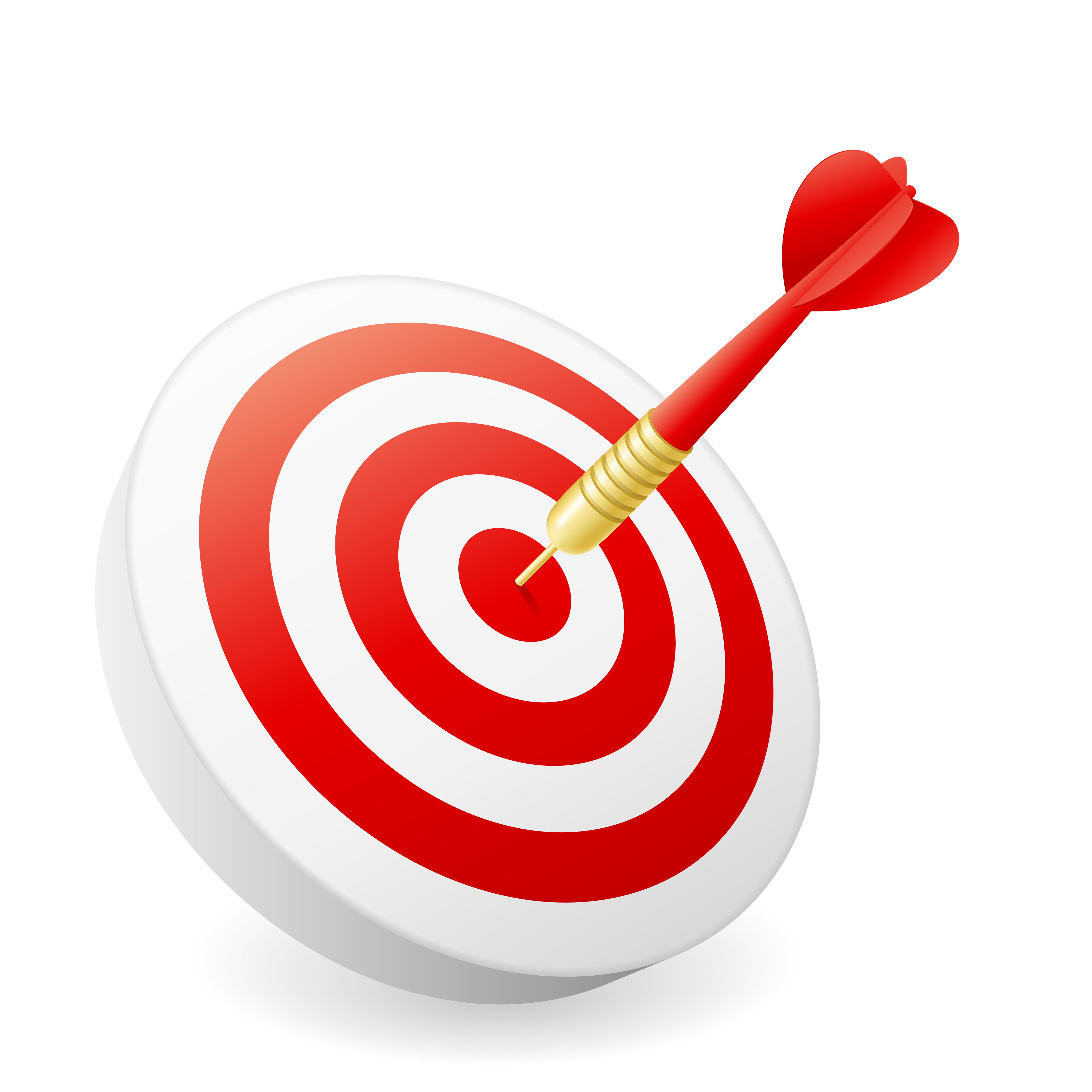 Target with Arrow Clipart