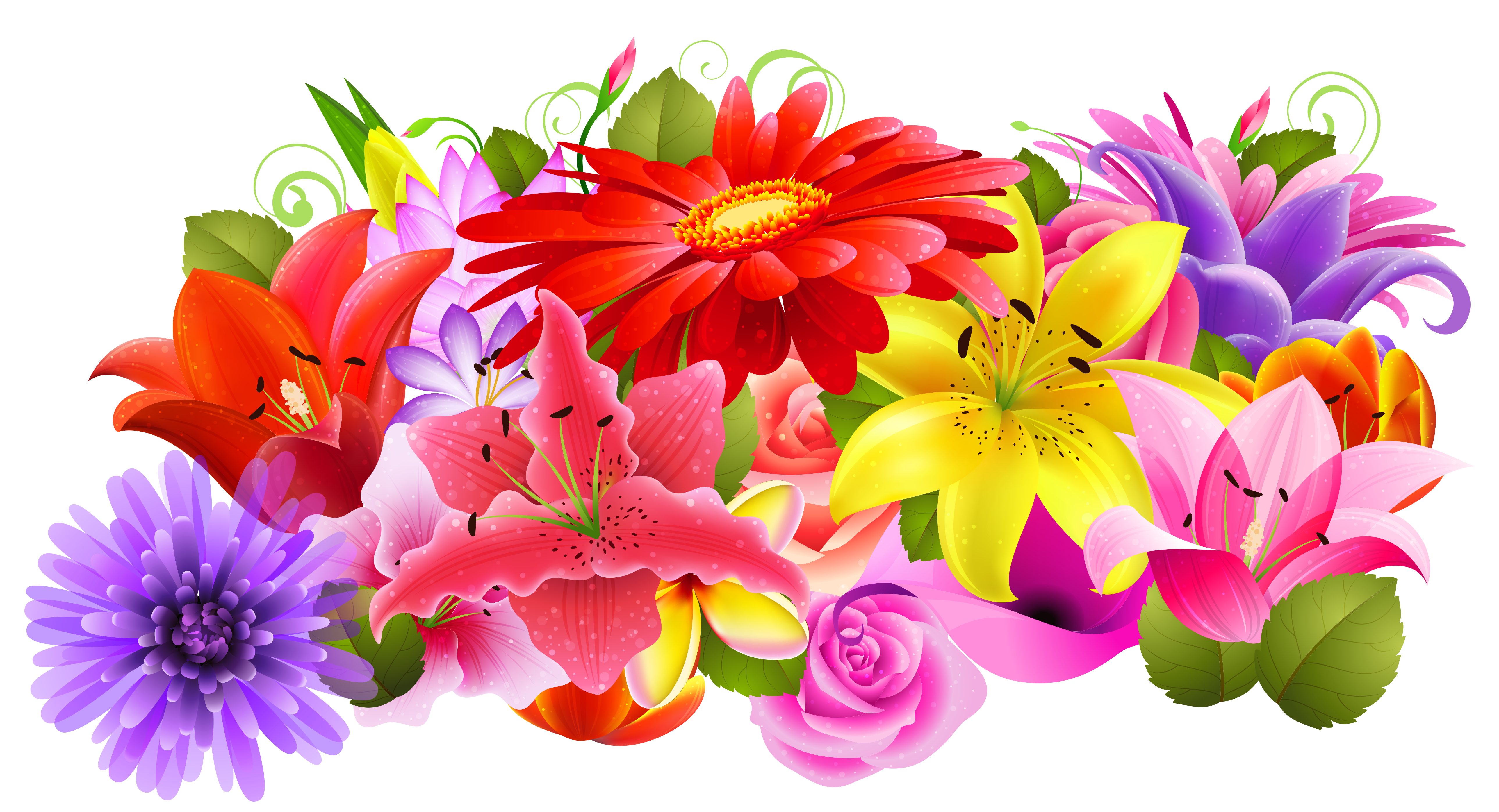 Floral Decor PNG Clipart