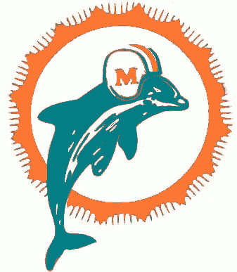 Miami Dolphins Primary Logo - American Football League (AFL ...