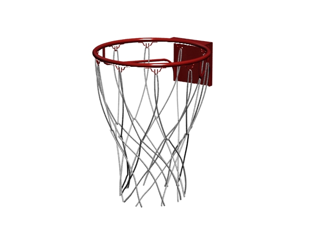 Basketball net and hoop 3d model 3dsMax files free download ...