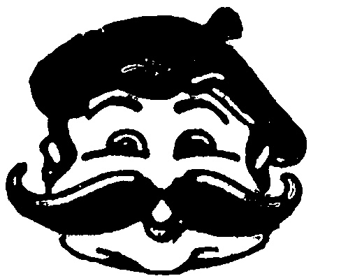 FRENCH MAN,FACE,CARTOON WITH MOUSTACHE & BERET by Lactos Pty Ltd ...