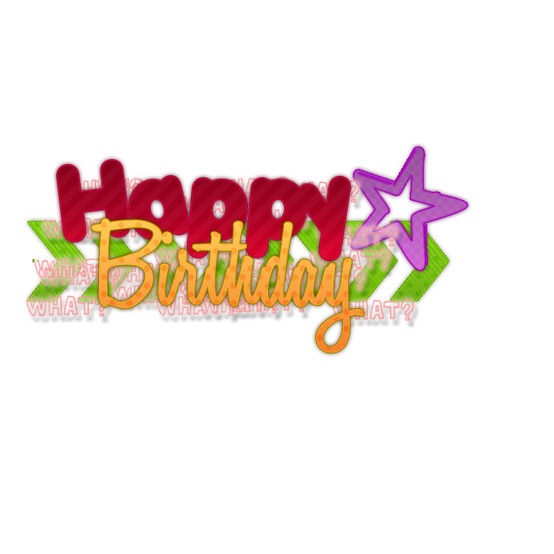 DeviantArt: More Like Happy birthday texto png pedido by ...