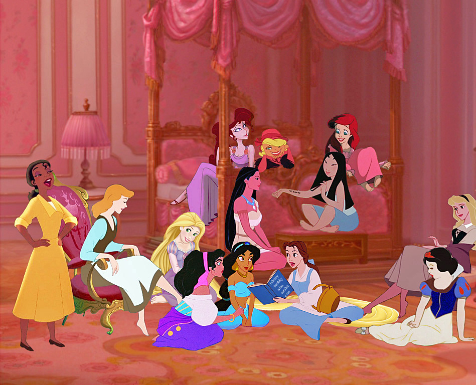 Disney Princess Slumber Party - disney crossover Photo (29812085 ...