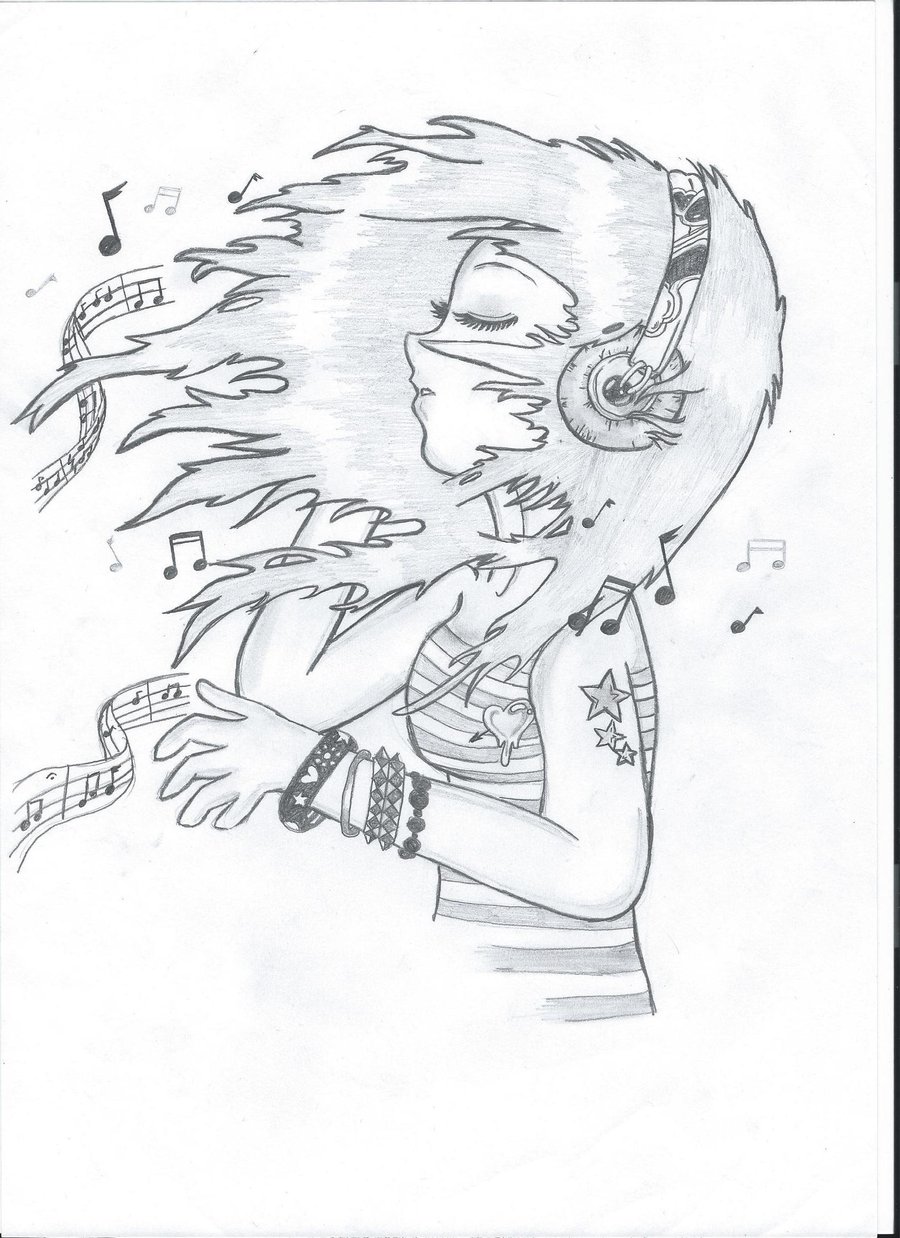 Music is my life by Drawing-Heart on DeviantArt