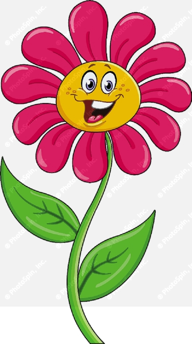 PhotoSpin's Royalty Free Stock Illustration of Cartoon flower by ...