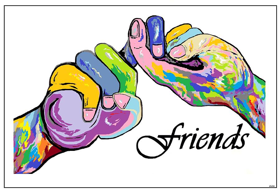 Friends . . . An American Sign Language Painting by Eloise ...