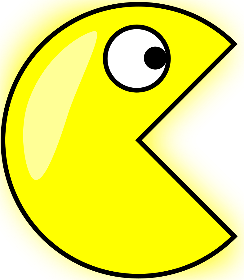 Pacman hexagons Clipart, vector clip art online, royalty free ...