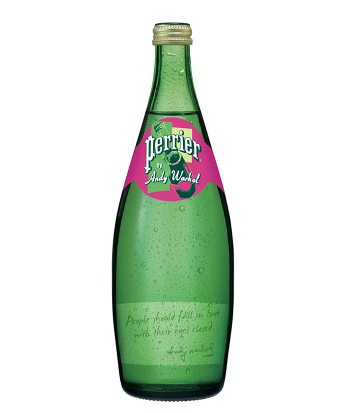 Perrier Limited Edition: Andy Warhol — The Dieline