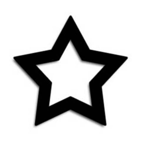 Star Clip Art Outline Black And White | Clipart Panda - Free ...
