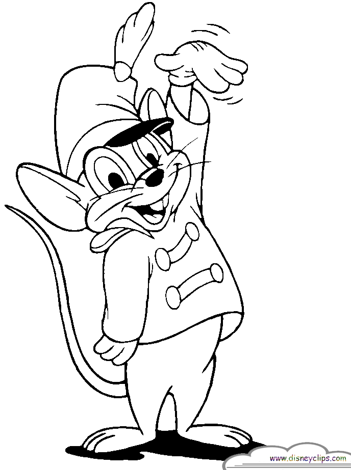 Dumbo Coloring Pages - Disney Kids' Games